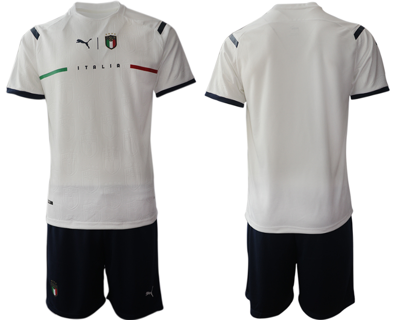 Men's Italy National Team Custom Home Soccer Jersey Suit